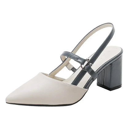 Elegant High Heel Slingbacks