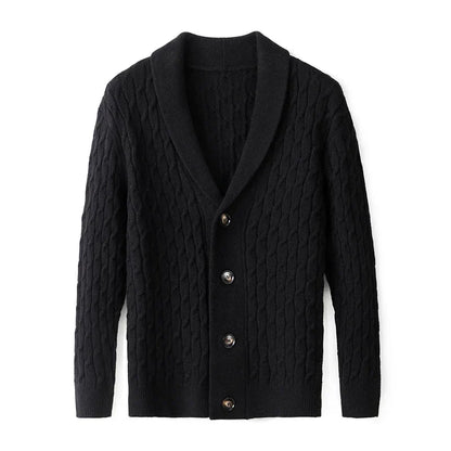 Cozy Cable Knit Cardigan Sweater