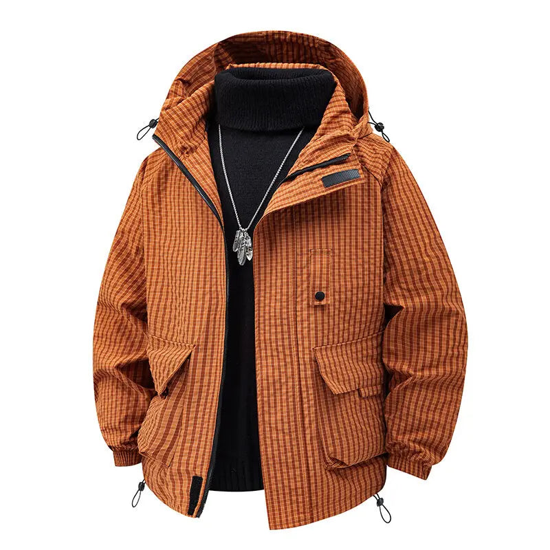Casual Loose Fit Hooded Anorak Jacket