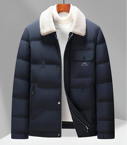 Classic Fit Button Jacket - Nocini