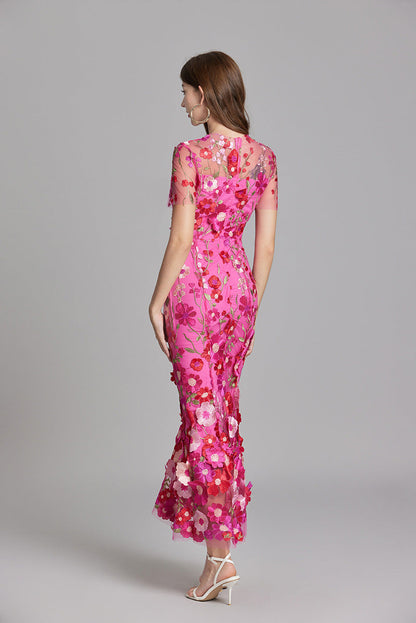 Lightweight Floral Ladies Summer Dress