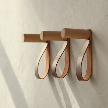 Simple Fake Leather Coat Hook - Nocini