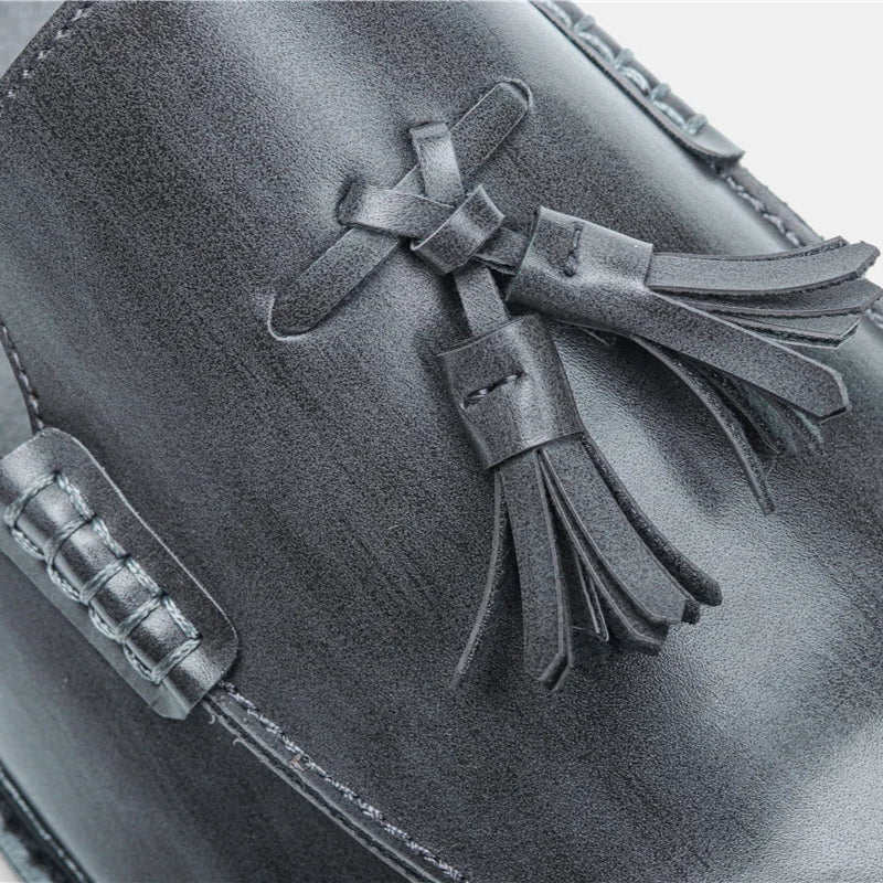 Luxury Slip On Tassel Shoes