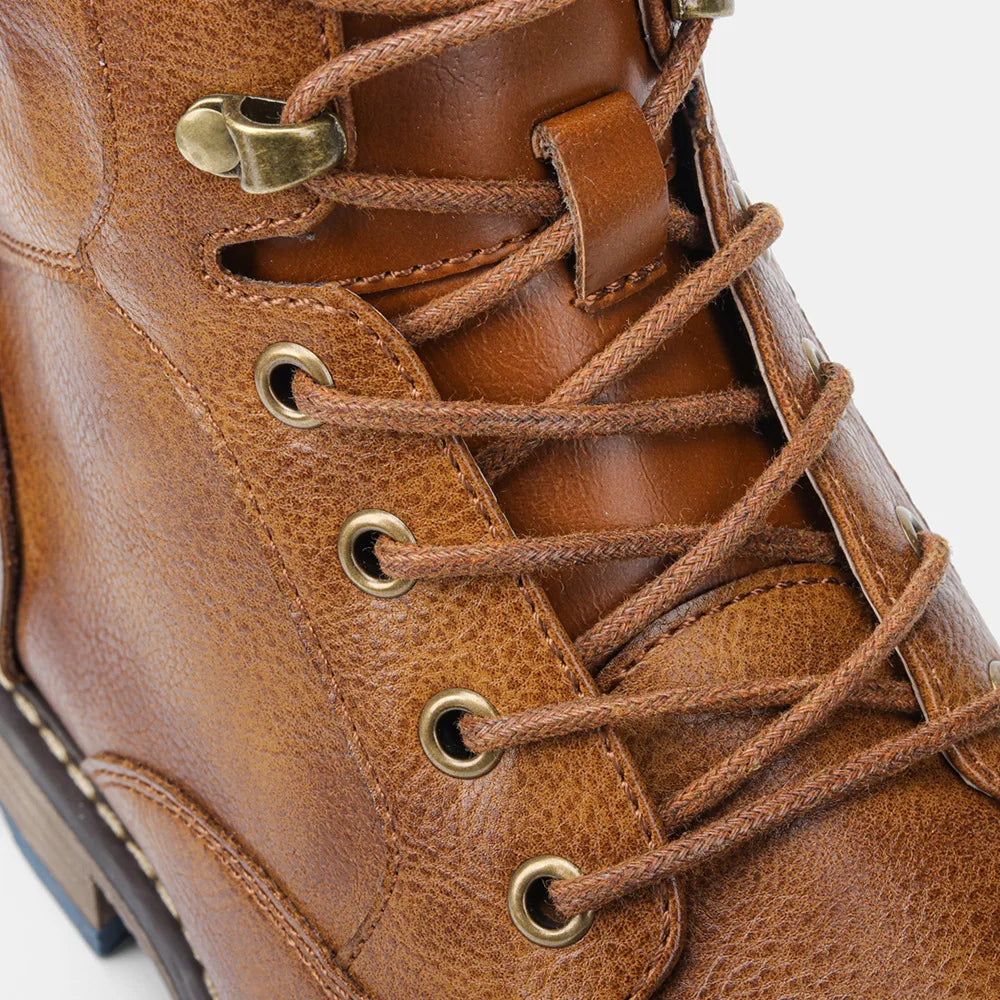 Classic Leather Cap Toe Boot
