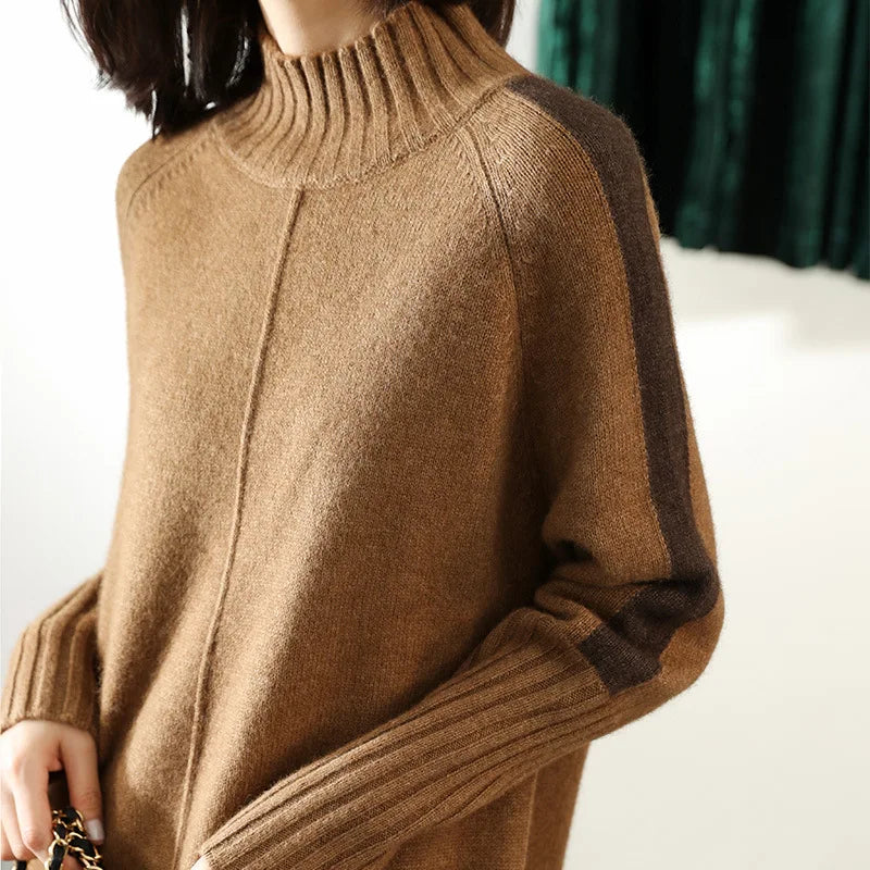 Comfy Large Knit Sweater Dress