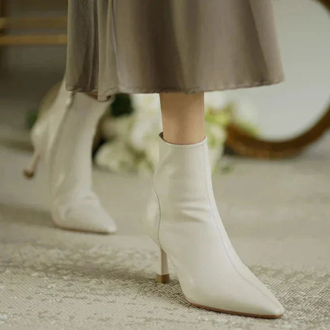 Low Heel Ankle Boots