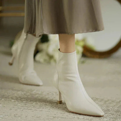 Low Heel Ankle Boots