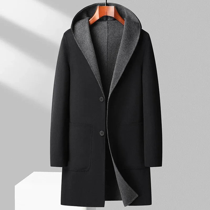 Classic Double Faced Wool Coat