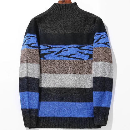 Multicolored Wool Sweater Cardigan
