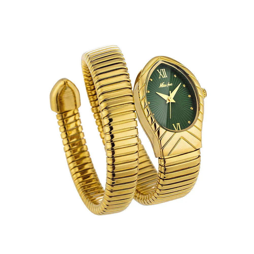 Stylish Snake Wrap Watch