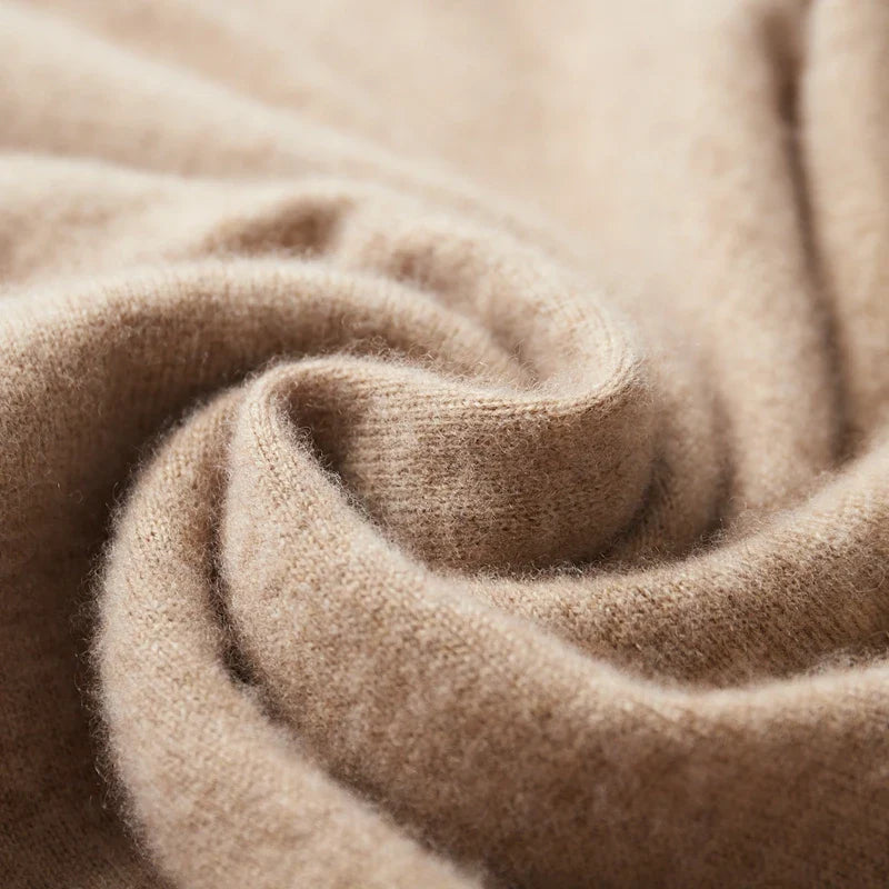 Soft Merino Wool Hooded Sweater