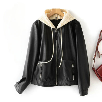 Comfortable Women's Hoodie Jacket - Casual Chic Style