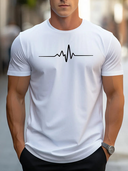 Comfortable Fit Men's Short Sleeve T-Shirt - Nocini