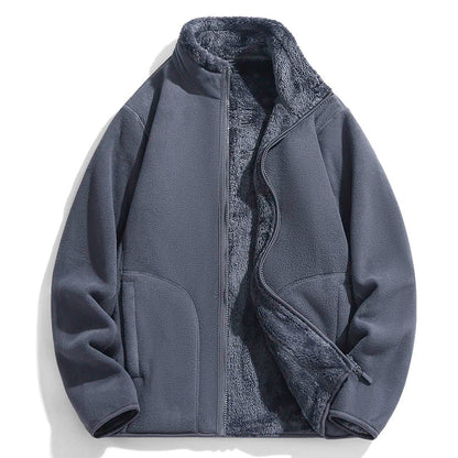 Cozy Fleece Lined Casual Jacket