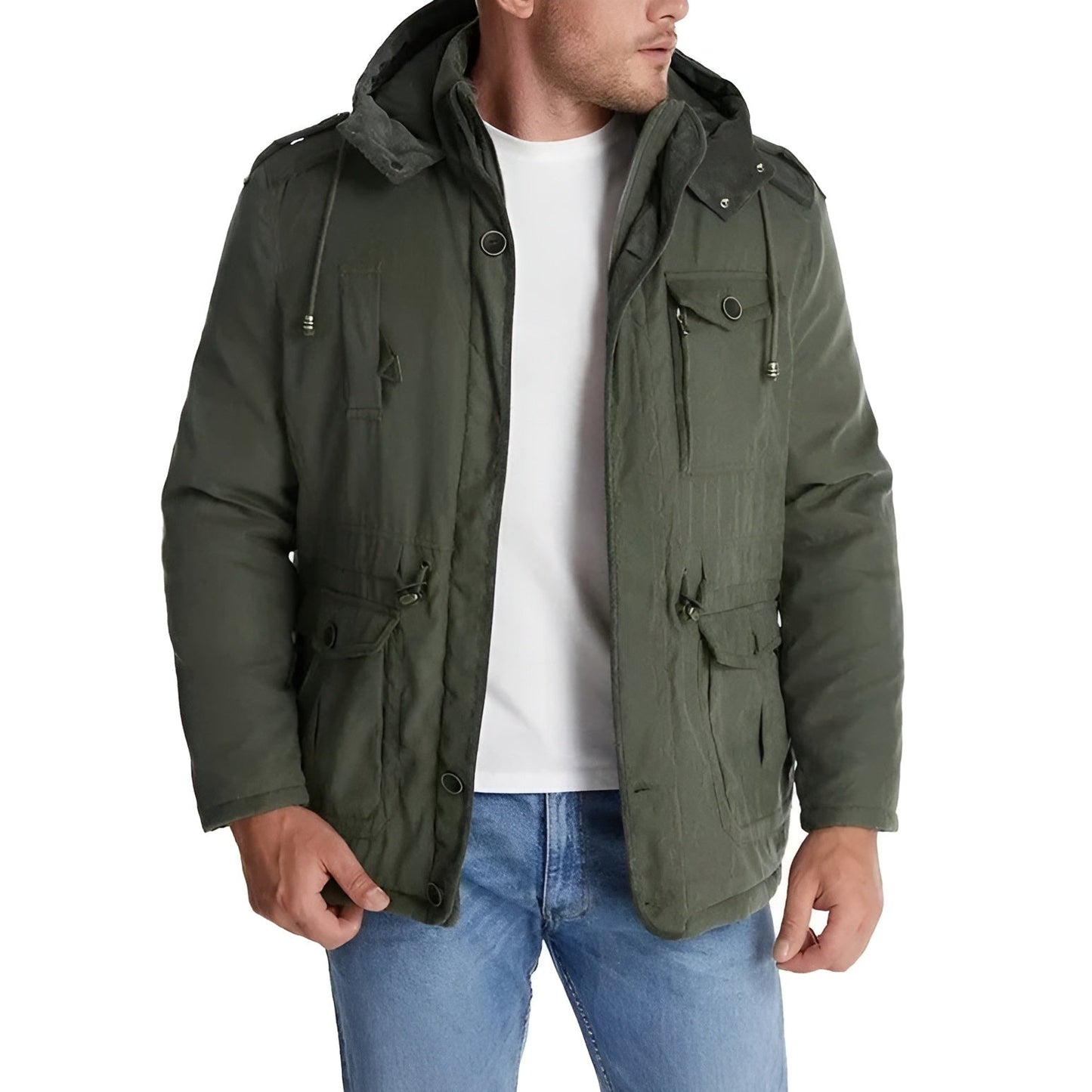 Warm Winter Parka Jacket