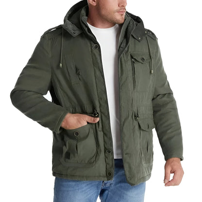 Warm Winter Parka Jacket