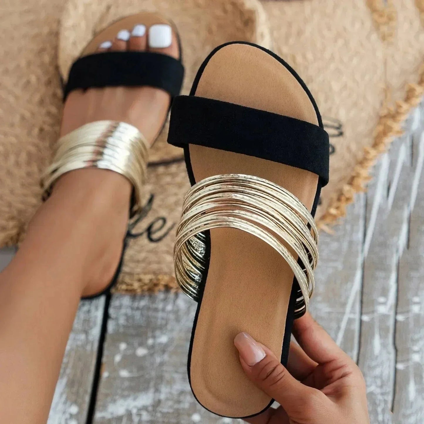 Supportive Orthopedic Beach Sandals - Olytrend