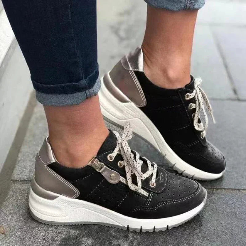 Comfortable Ladies Walking Sneakers