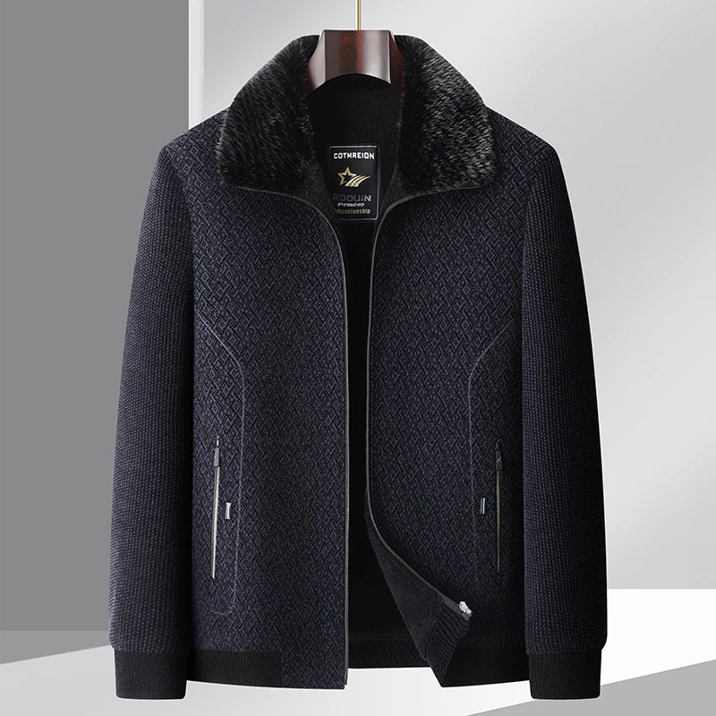 Warm Faux Fur Parka Coat - Nocini