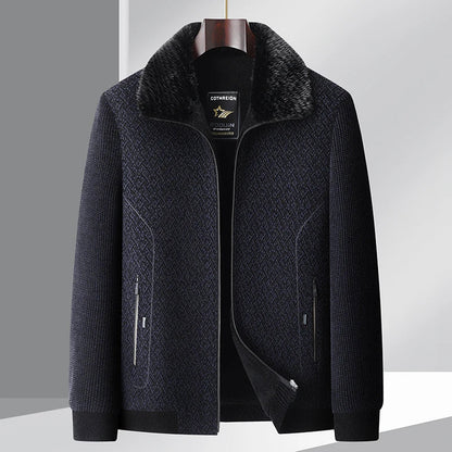 Warm Faux Fur Parka Coat - Nocini
