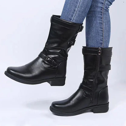 Comfortable Arch Support Ankle Boots - Olytrend