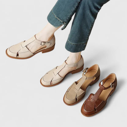 Chic Mary Jane Flat Sandals