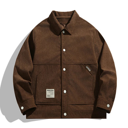 Classic Textured Cotton Jacket
