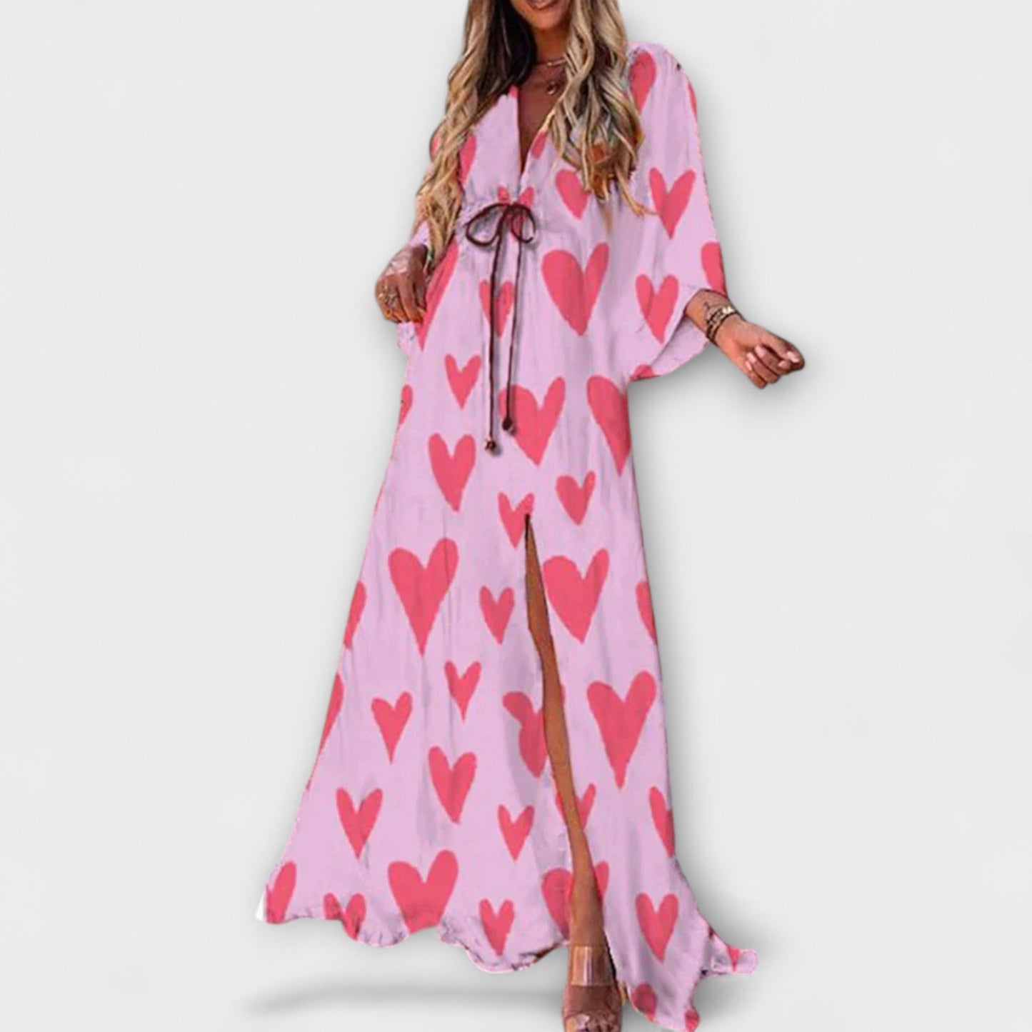 Colorful All Occasion Fabric Dress