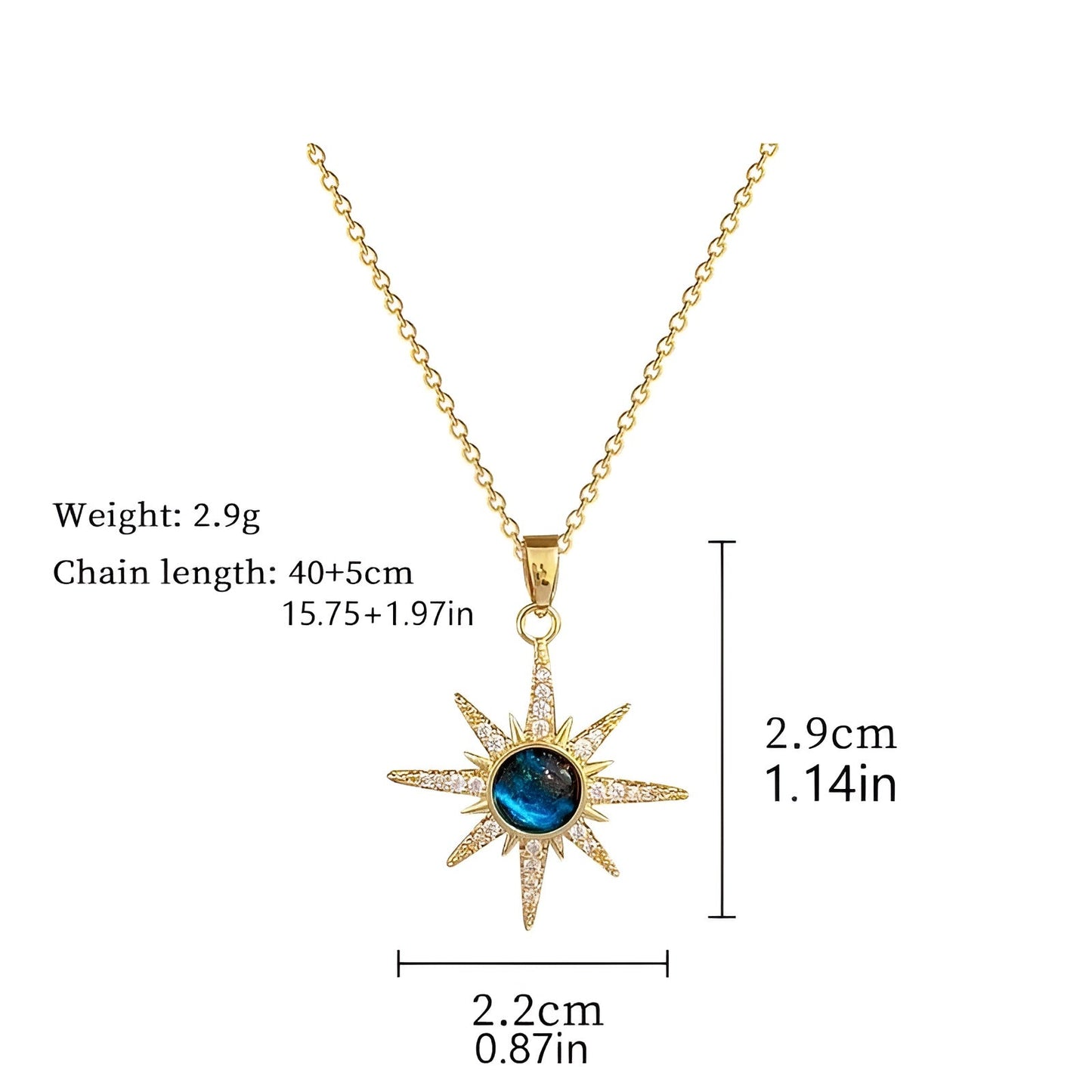 Shiny Yellow Gold Chain Necklace