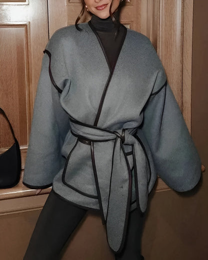 Delicate Floral Women's Coat