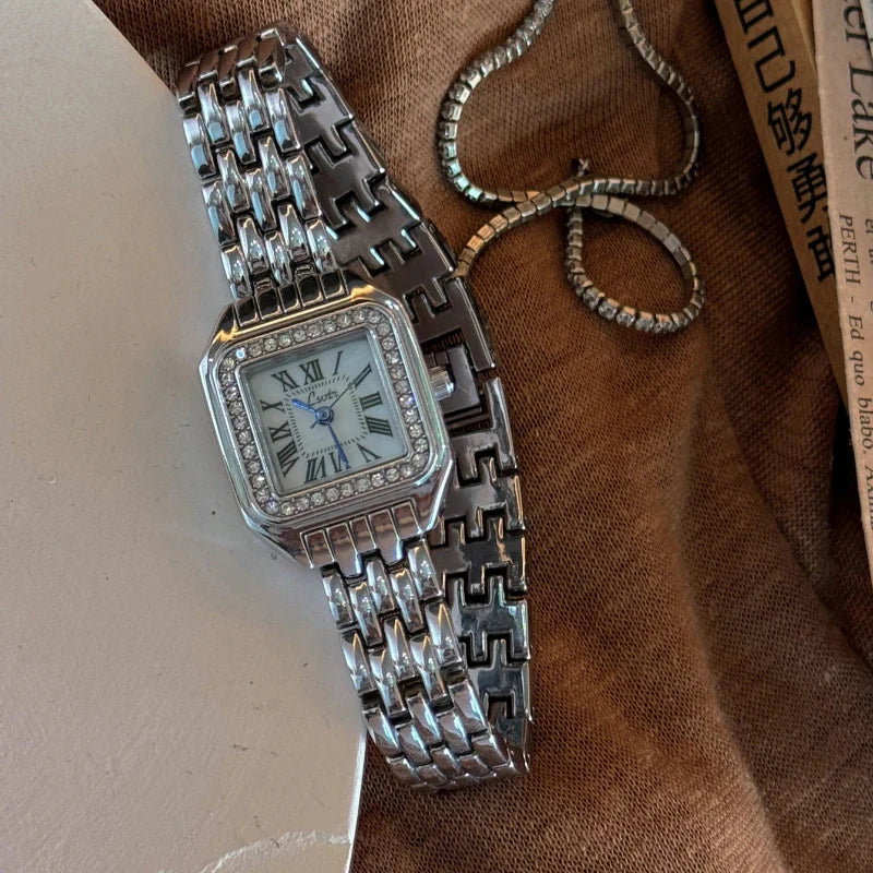 Classic Leather Strap Watch