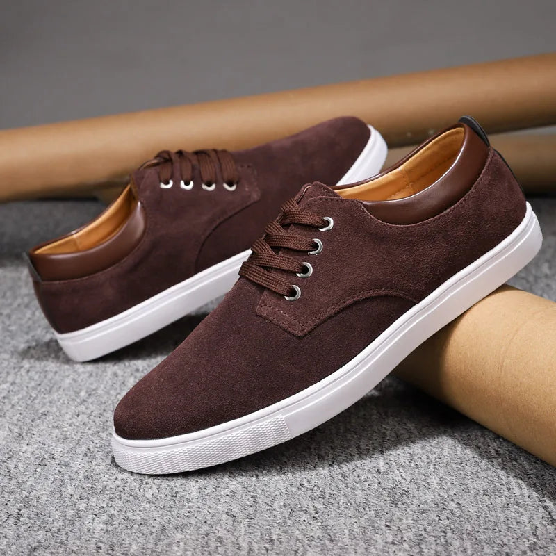 Luxury Suede Leather Shoes - Nocini