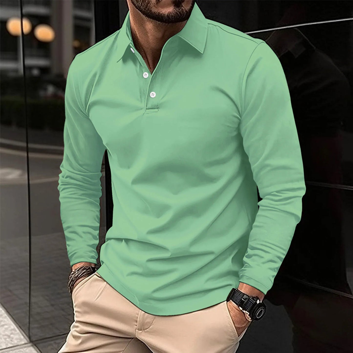 Slim Fit Men's Polo Shirt