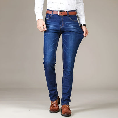 Slim Fit Dark Jeans