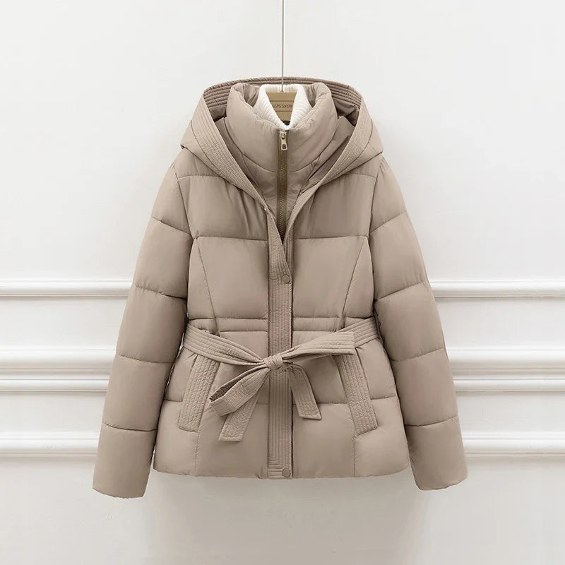 Warm Women's Puffer Coat | Fashionable Winter Jacket