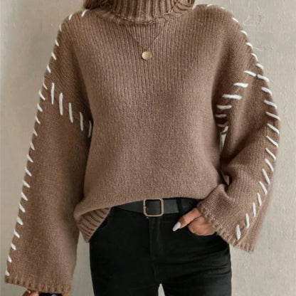 Casual Fit Crew Neck Pullover Sweater - Nocini