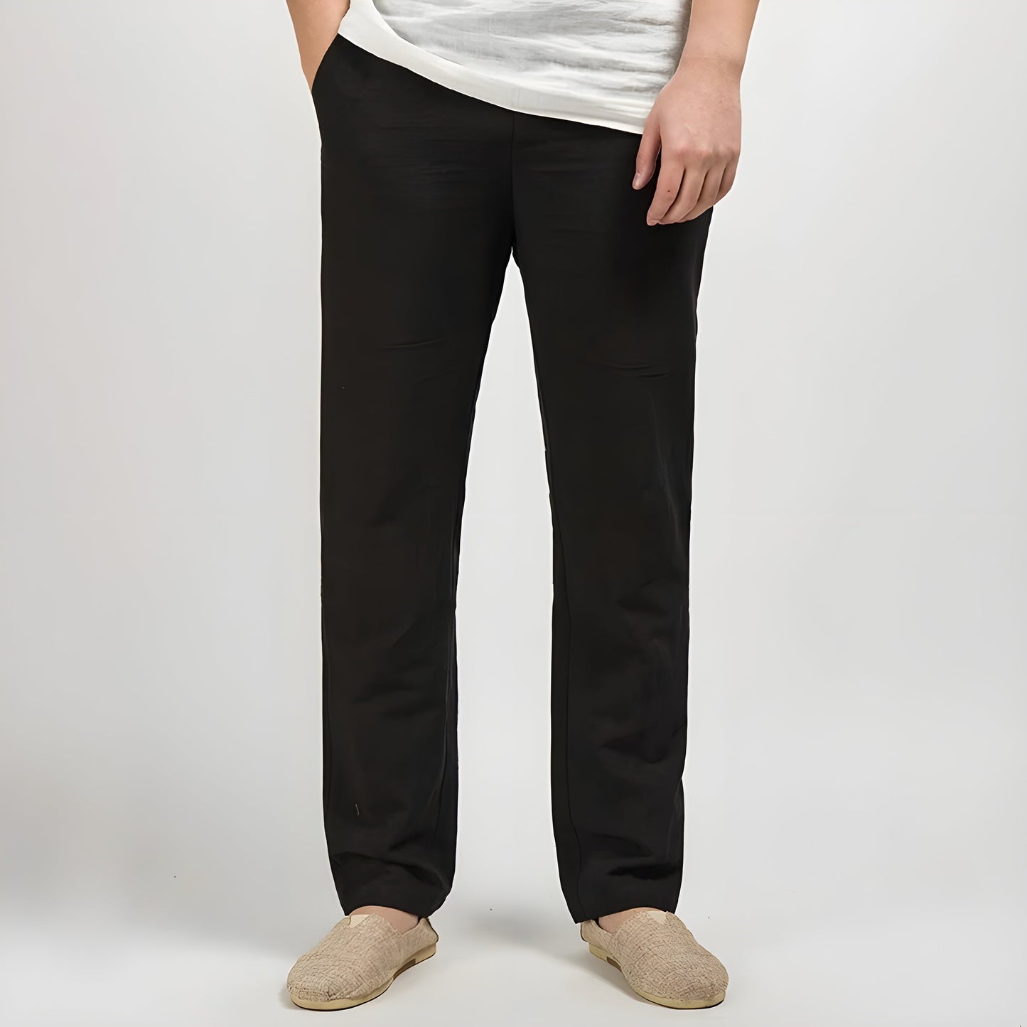Classic Cotton Casual Pants