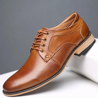 Classic Leather Oxford Shoes