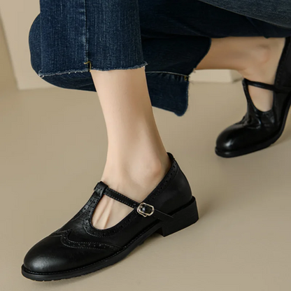 Elegant T-Strap Mary Jane Shoes for Women