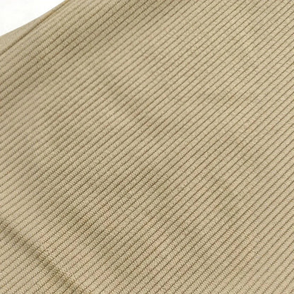 Men's Classic Fit Ribbed Trousers with Elastic Waist