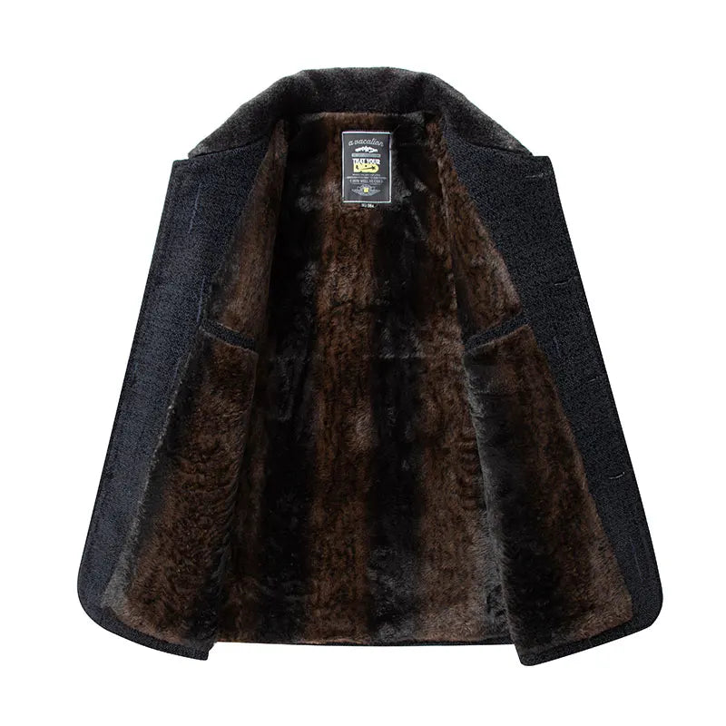Luxury Faux Fur Coated Parka