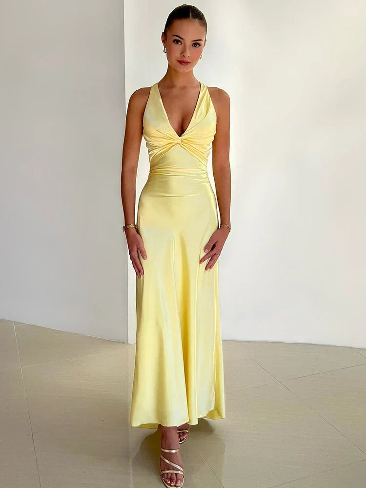Ladies Formal Strapless Party Dress