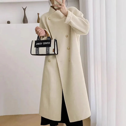 Warm Women's Wool Mix Jacket