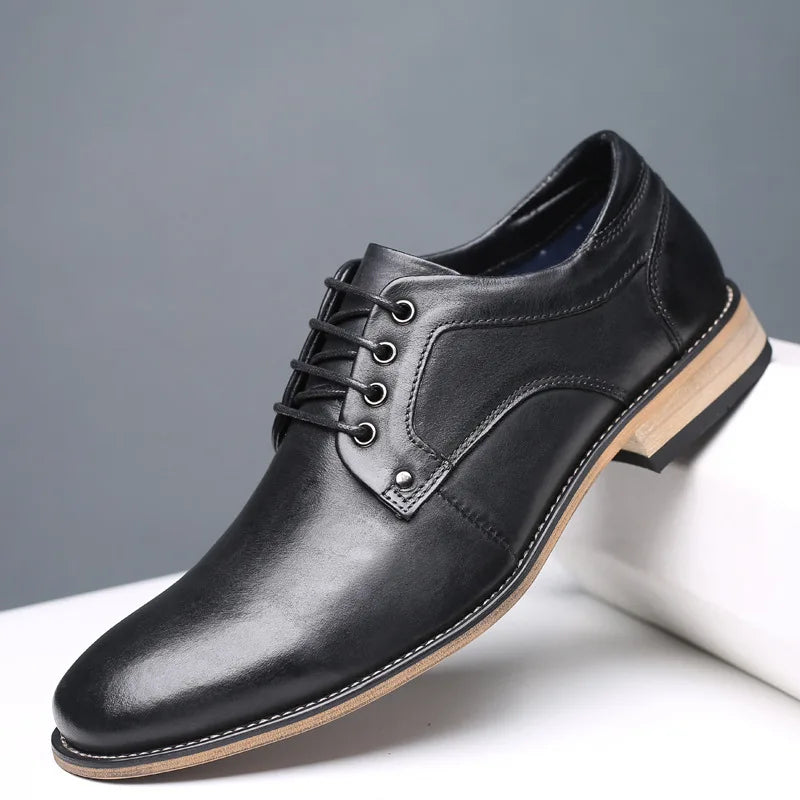 Classic Leather Oxford Shoes