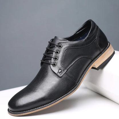 Classic Leather Oxford Shoes
