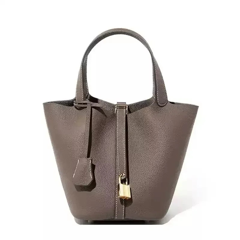 Classic Genuine Leather Handbag