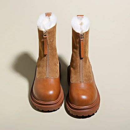Luxury Faux Fur Ankle Booties