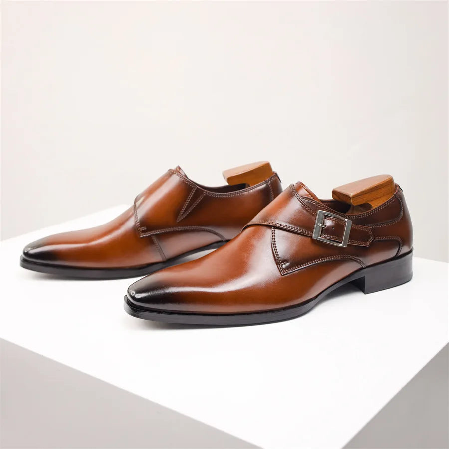 Elegant Leather Formal Shoes - Nocini