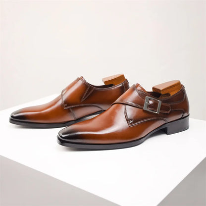 Elegant Leather Formal Shoes - Nocini