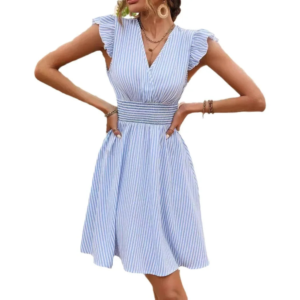 Colorful Horizontal Beach Dress